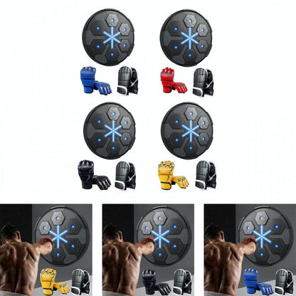 Боксерская мишень MDHL QJB-66 Bluetooth 6 целей + перчатки