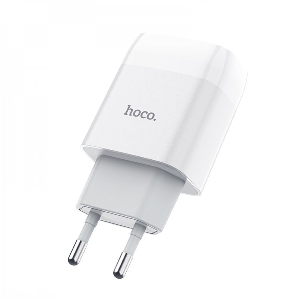 Home Charger | 2.4A | 2U — Hoco C73A — White