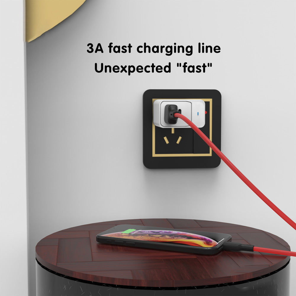 Кабель Lightning 2A (1m) — Earldom EC-154L — Red