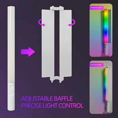 Лампа LED видео Handheld Fill Light Stick Jmary MJ-27 RGB 37 cm