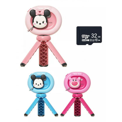 Детский фотоаппарат Детская камера Disney K62, 2,4″, Full HD, USB-C, карта памяти 16 ГБ Минни Пинк