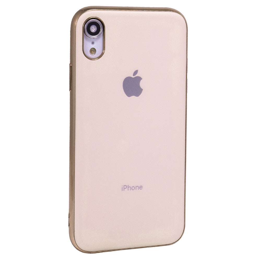 Matte Silcone Case iPhone Xr — Gold