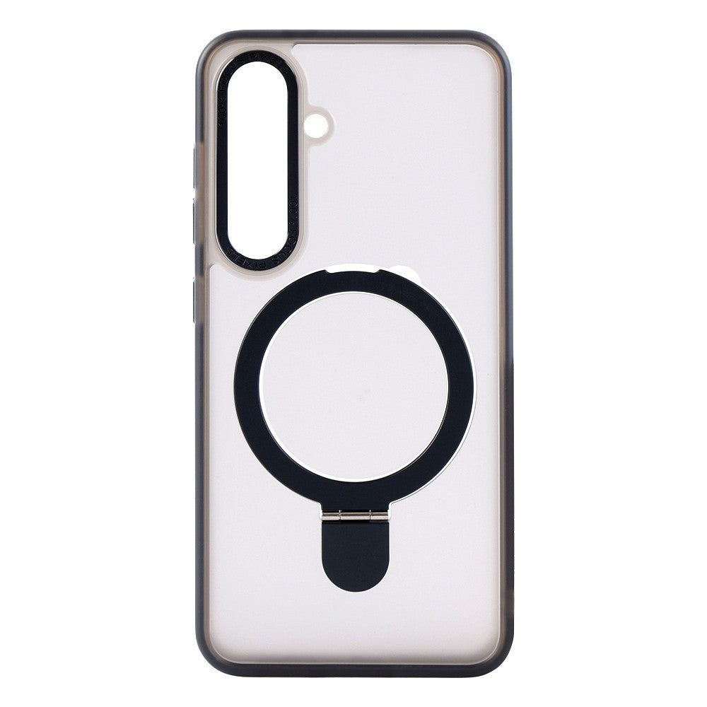 Matte Guard Ring Case With MagSafe Samsung S24 - Black