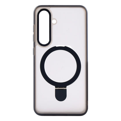 Matte Guard Ring Case With MagSafe Samsung S24 - Black