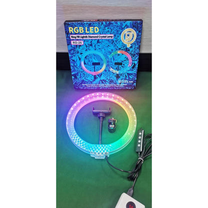 Лампа Кольцевая RGB LED (30 cm) RD-30