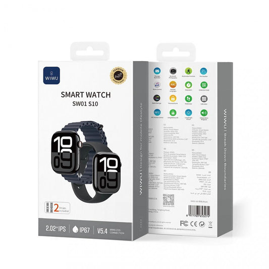 Wiwu SW01 Smart watch  — Black