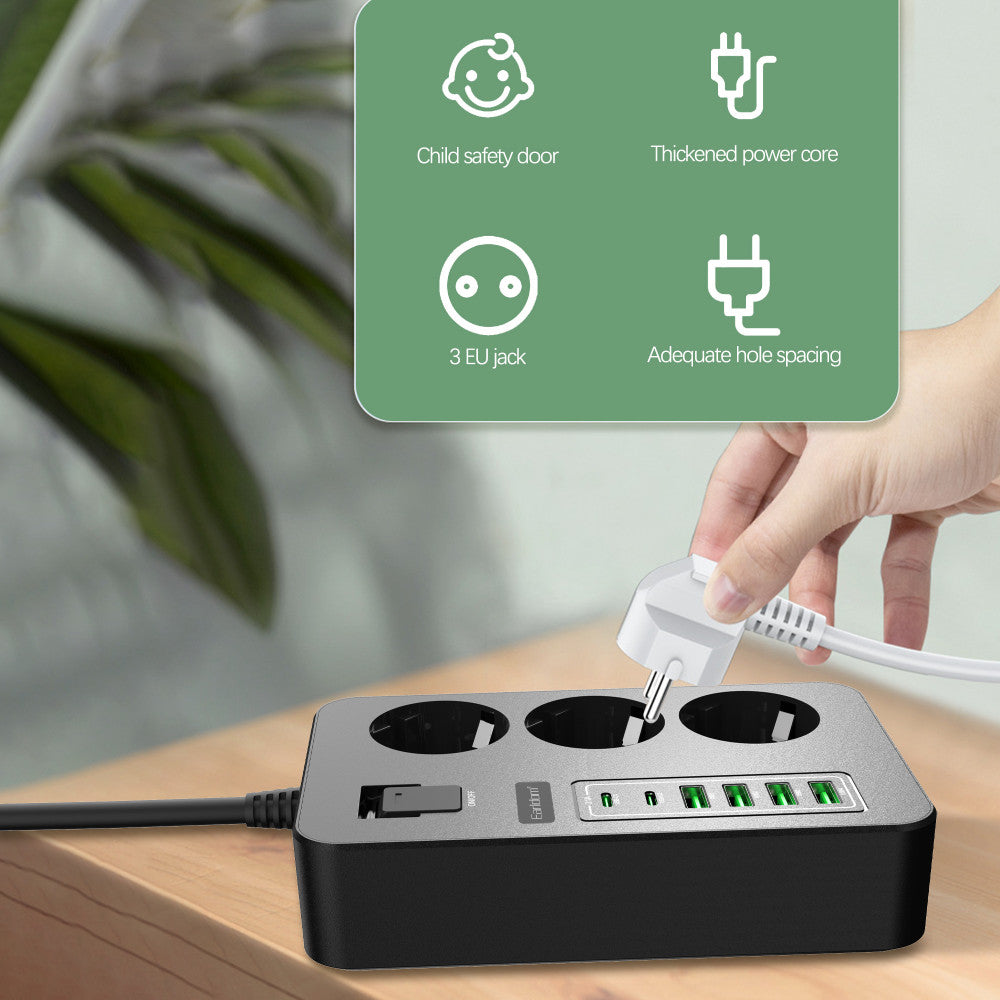 Фільтр живлення 4U | 3P | 2C — Earldom ES-SC14