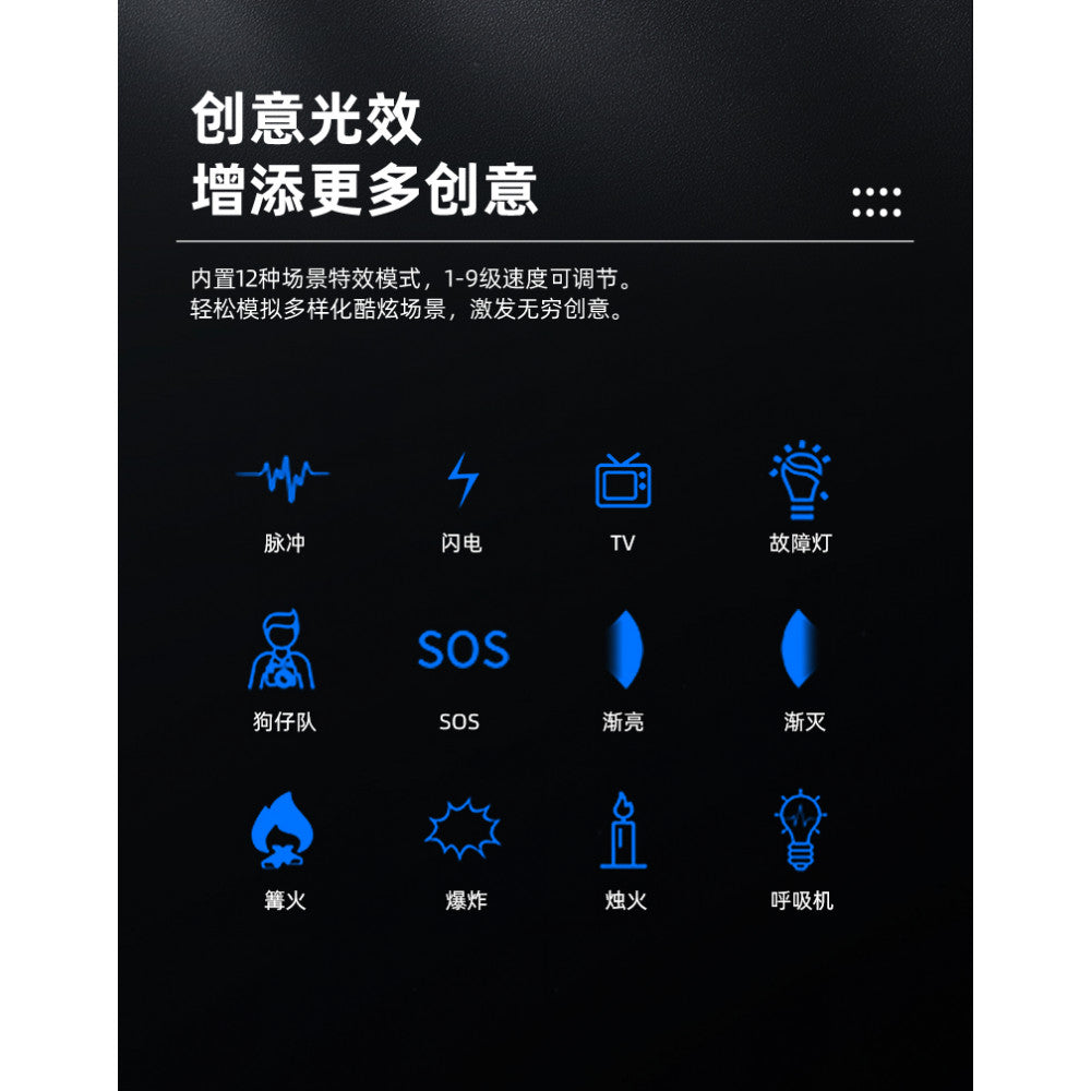 Комплект Soft Box 90см + прожектор +  штатив Tolifo LED KW200B Pro Fill light 220W Bluetooth control 60m 12 special effect