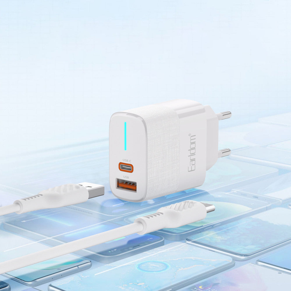 Home Charger | 20W | PD | 1U — Earldom ES-EU32C