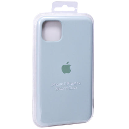 Original Silicone Case HC iPhone 11 Pro Max — Sea Blue (43)