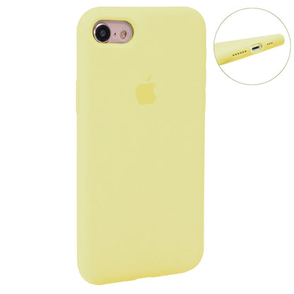 Original Silicone Case Full Size iPhone 7 ; 8 ; SE 2020 — Blue Bird Feather