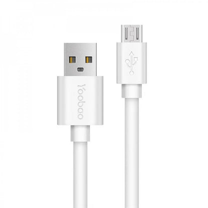 Кабель Micro 2A (2m) Yoobao YB402 White