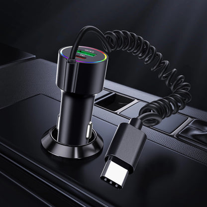 Car Charger 83W 1U 1C Earldom ES-CC44