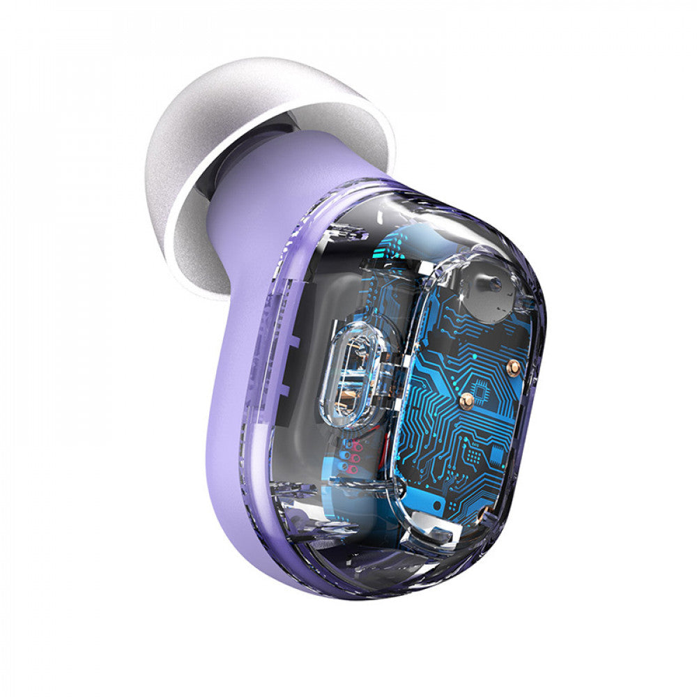 Bluetooth гарнітура TWS — Baseus (NGTW240005) EncokWM01 Purple