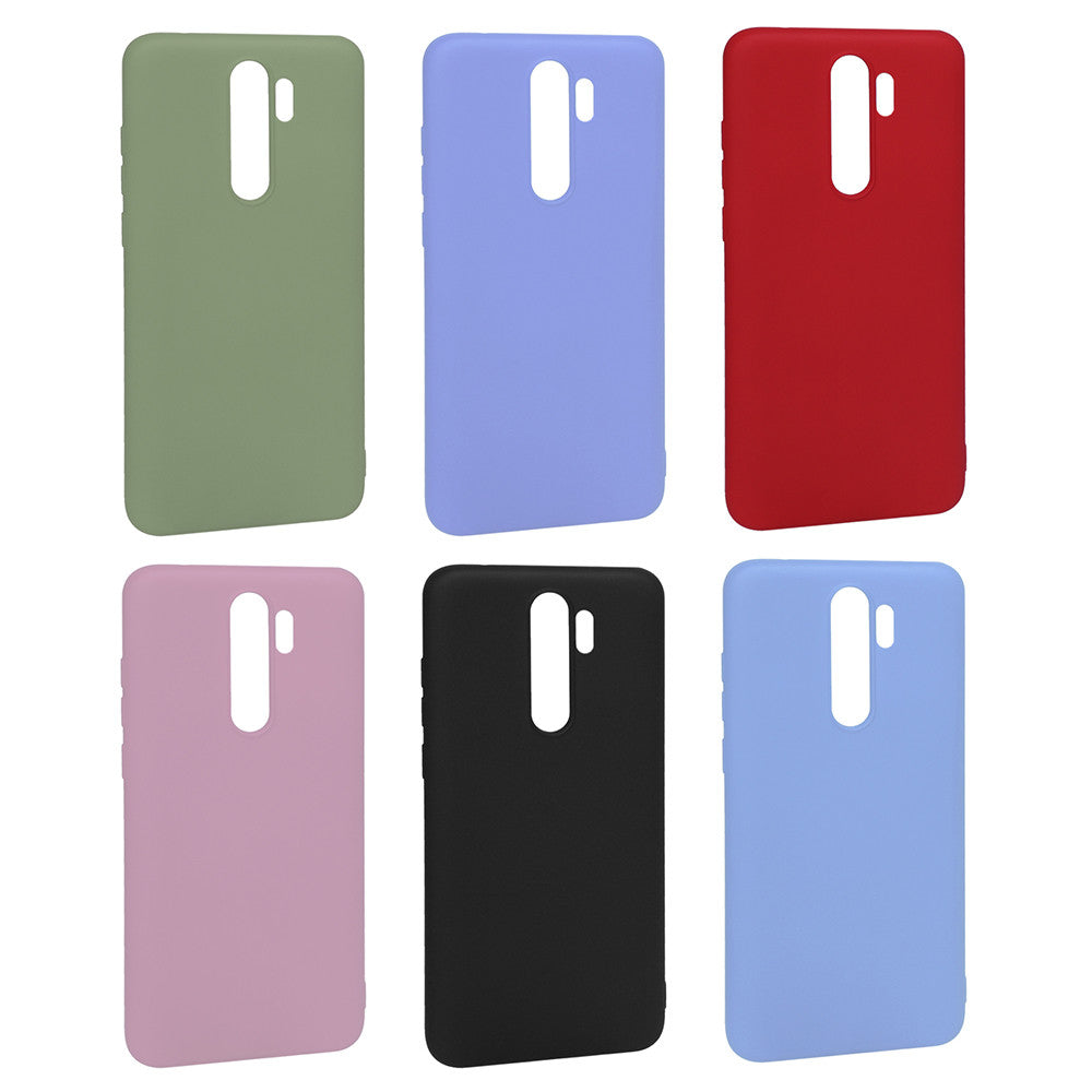 Накладка Чехлы Soft Touch TPU Case Xiaomi Redmi Note 8 Pro — Black