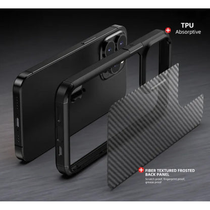 Накладка Чехлы Ipaky Carbon Fiber Case iPhone 14 Pro Max