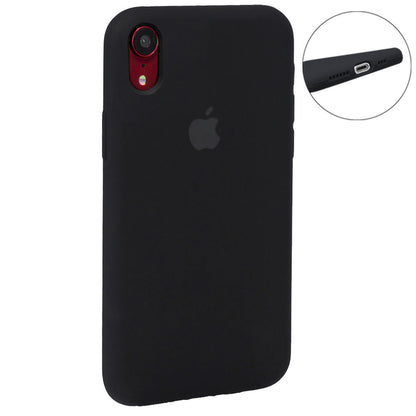 Original Silicone Case Full Size iPhone Xr — Black (18)