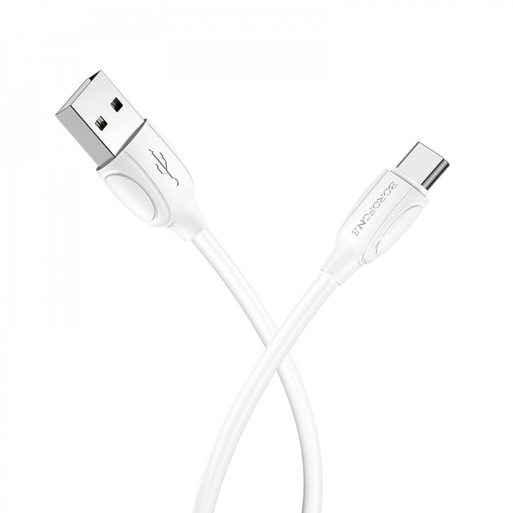 Кабель USB C 1.3A (1m) — Borofone BX19 — White