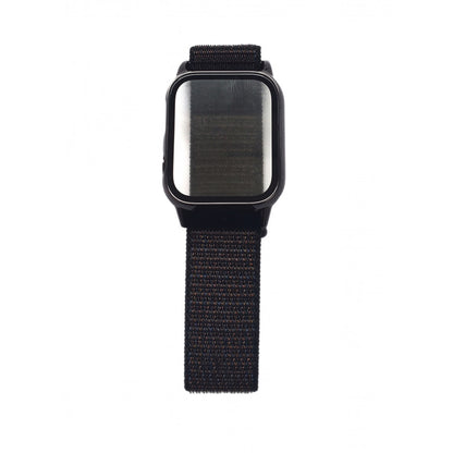 Ремінець Nylon, нейлоновий, із захисним чохлом,  Apple Watch 40 мм — Black