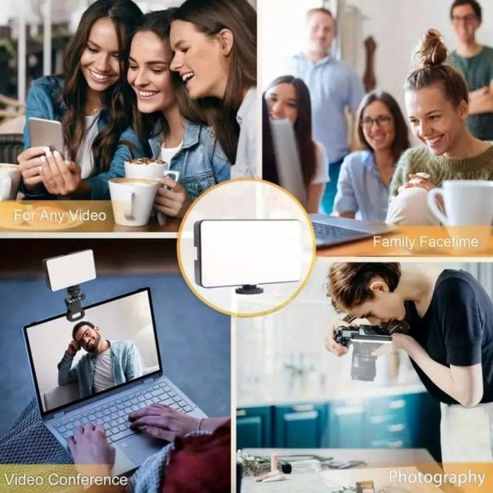 Лампа видеосвет LED AY-96JSSR RGB