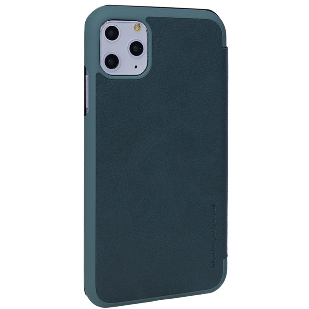 Накладка Чехлы G-Case Business Series Leather Case iPhone 11 Pro — Green