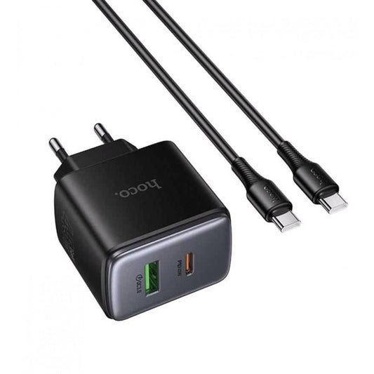 Home Charger 45W PD QC3.0 C to C Cable (1m) Hoco C158A