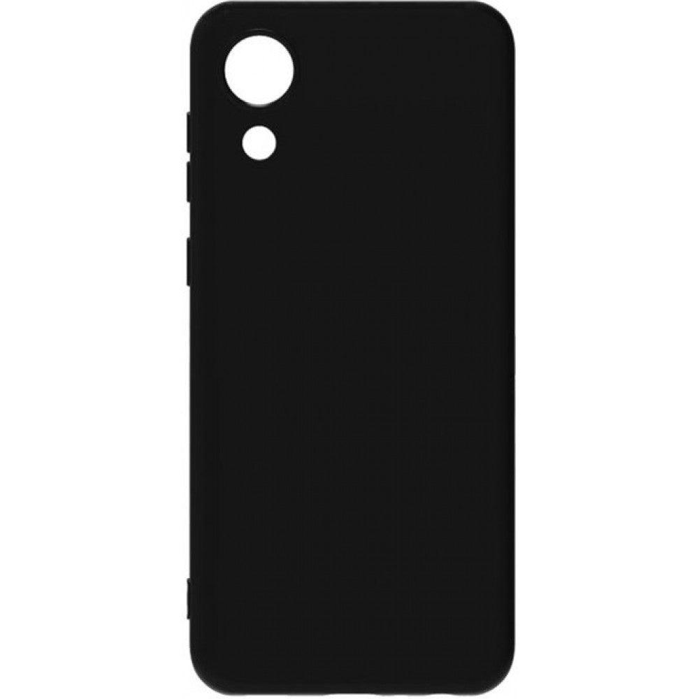 Original Silicone Case Samsung A03 Core — Black