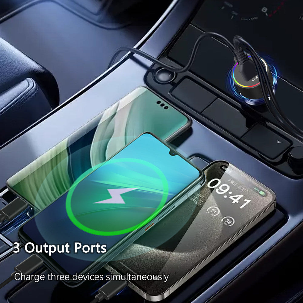 Car Charger 83W 1U 1C Earldom ES-CC44