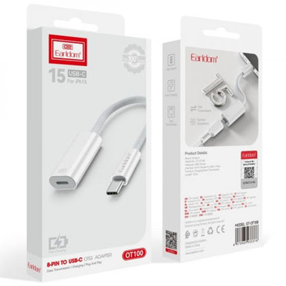 Adapter OTG USB C To 8-Pin Earldom ET-OT100