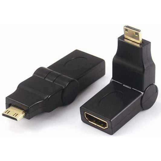 Переходник 360°Mini HDMI M-F Adapter