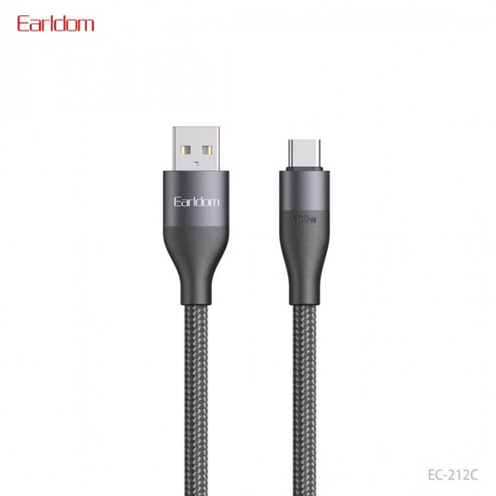 Cable USB C 2.4A (1m) — Earldom EC-212C