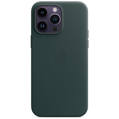 Leather Case with MagSafe iPhone 14 Pro — Forest Green