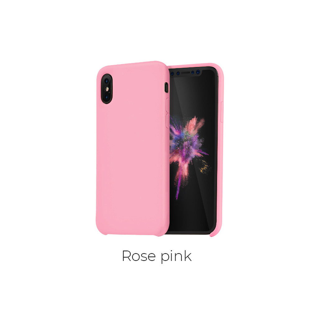 Hoco Pure Series Protective Case Apple iPhone X ; Apple iPhone Xs Rose Pink