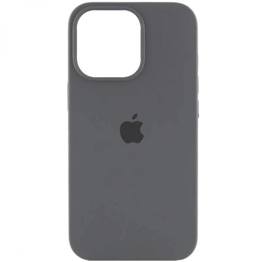 Original Silicone Case Full Size iPhone 15 Pro — Hermes Orange (81)