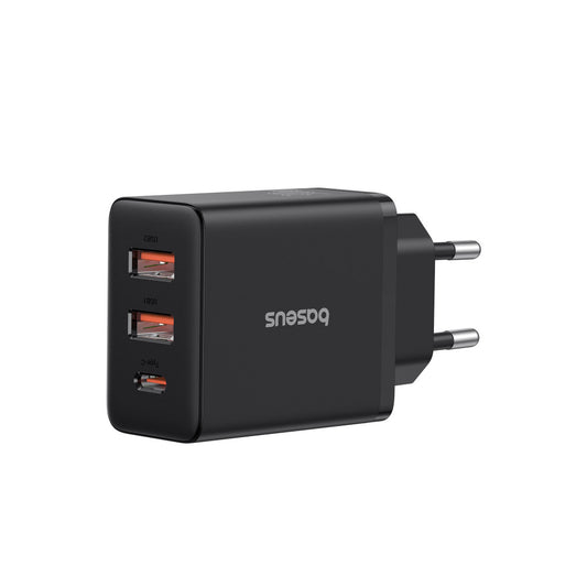 Home Charger 30W 2U 1C Baseus (P10111402113-00) Compact Quick Charger