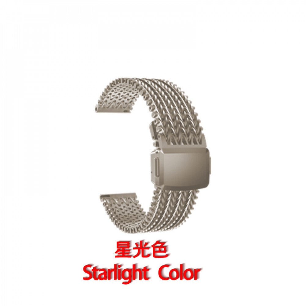 Ремінець W Metal — Універсальний 22 mm Starlight