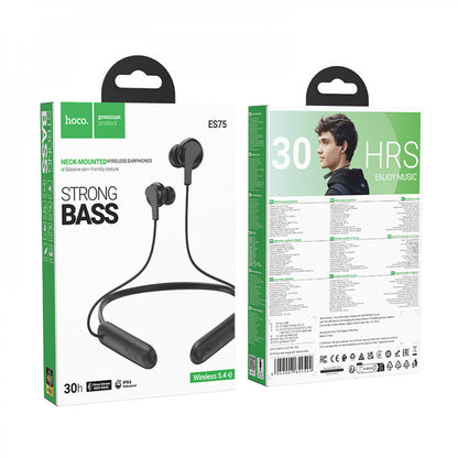 Bluetooth Earphones Hoco ES75 — Black