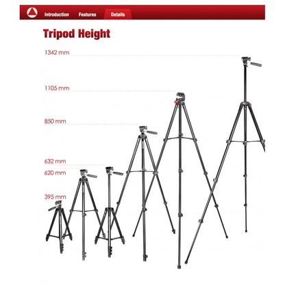 Tripod Stand 1.35m |  | TAOTRONICS VT-831 | Multifunctional |