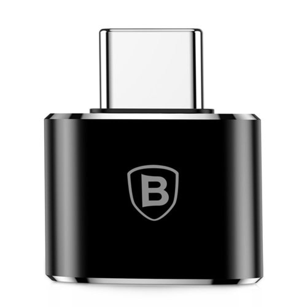 Adapter OTG USB C To USB — Baseus (CATOTG-01) Black — CATOTG-01 Black