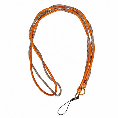 Шнурок на шею «Multicore» — Orange
