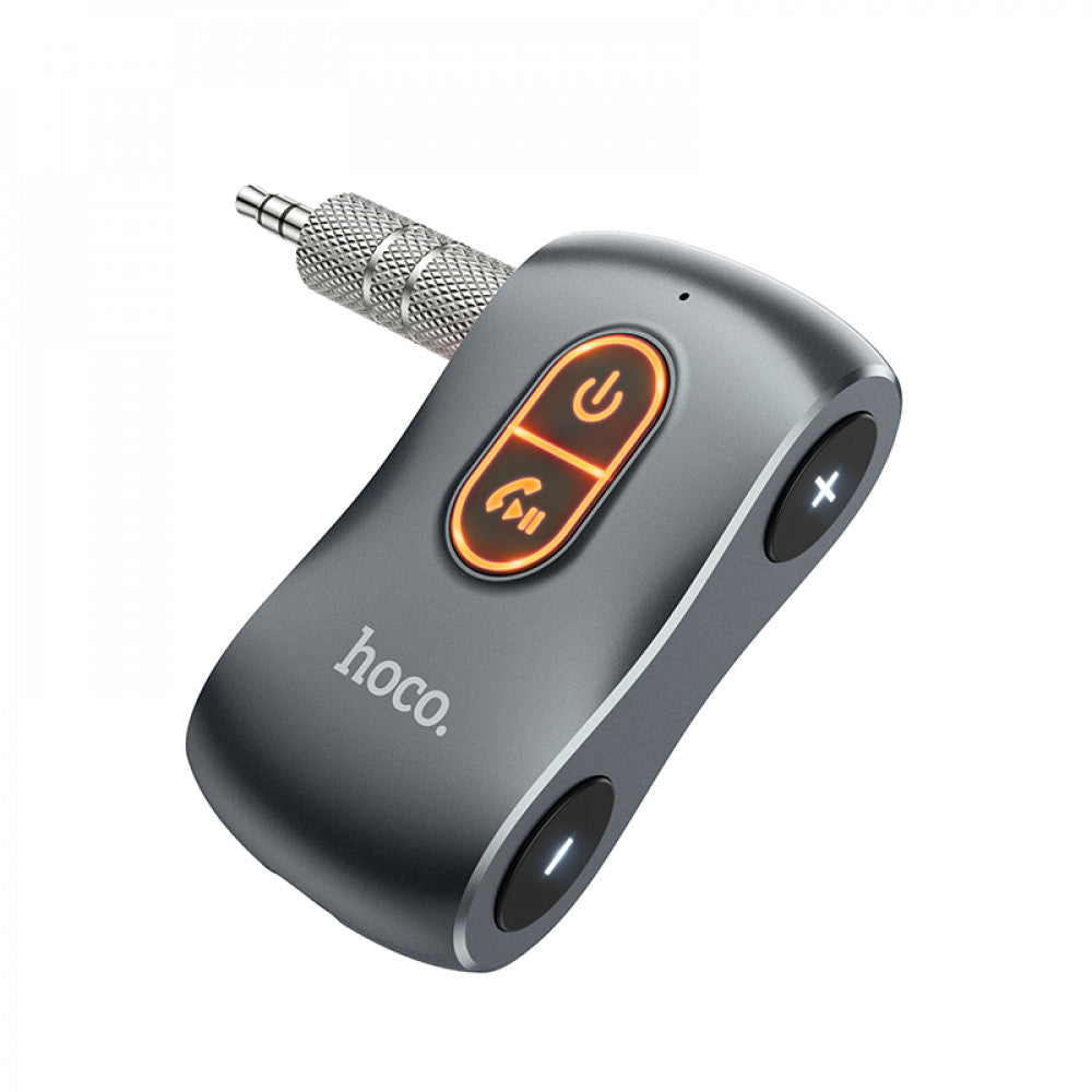 Bluetooth Audio Receiver Hoco E73 — Metal Grey