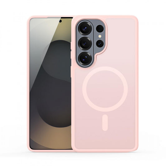 Накладка Чехлы Yind Case With Magsafe — Samsung S26  — Light Pink