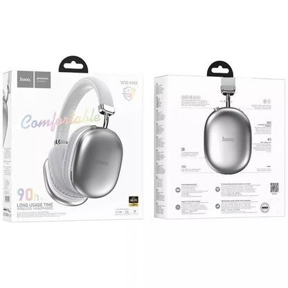 Bluetooth Headphones Hoco W35 Max Joy — Silver