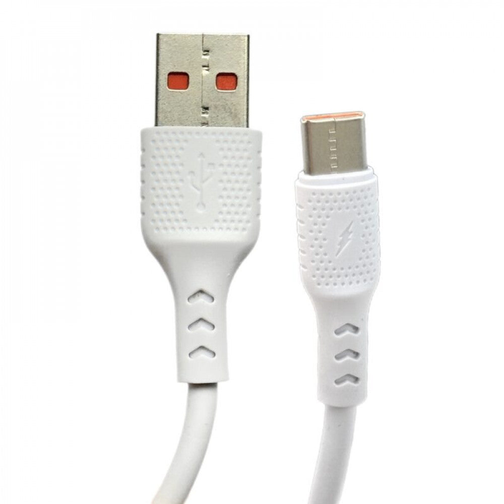 Silicone Cable USB C 2.4А (1m) Veron TC03 W/P