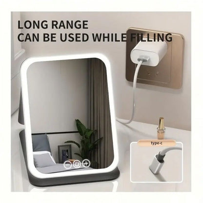 USB Дзеркало для макіяжу Folding makeup mirror 806