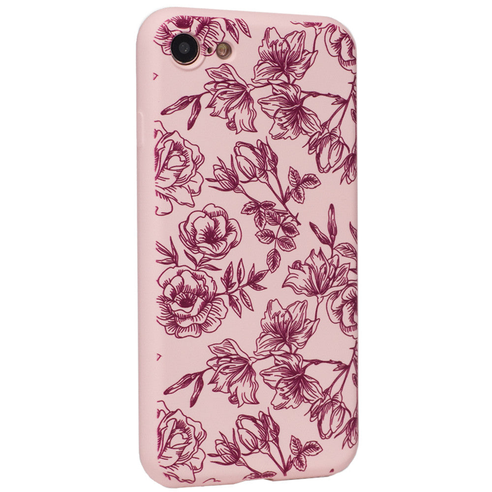Flowers Series Silicone Matte Case iPhone 7 ; 8 