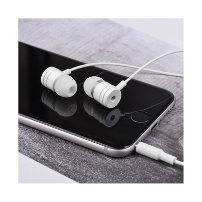 Навушники з мікрофоном 3.5mm - Borofone BM31 Mysterious - White