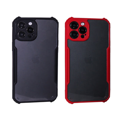 Bracket TPU Plastic Case  iPhone 12 Pro Max 6.7" — Black