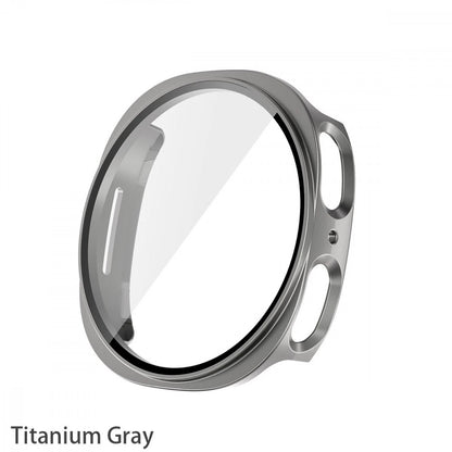 Чехол с защитным стеклом PC Glass Watch 8 44 mm — Grey