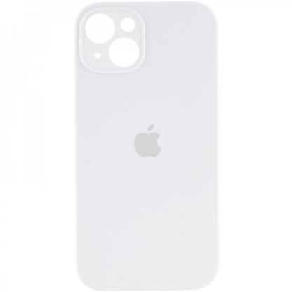 Original Silicone Case with protective camera iPhone 13 Pro — White (9)